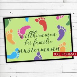 "Floor Mat ""Footprint"
