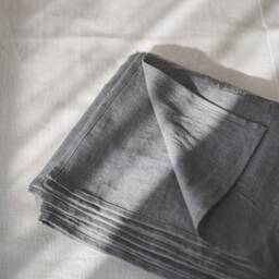 Natural Linen Flat Sheet in Various Colors, Custom Size Bed Sheets, Softened Made From Medium Weight Linen, Top Sheet - thumbnail 4