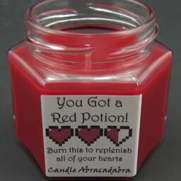Legend Of Zelda Potion Hexagon Mini Candle - thumbnail 2