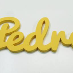 Pedro Wall Hanging Nursery Decor Wooden Baby Name Signs, Personalised Gift, Handmade Wood Sign, Kids Room - thumbnail 2