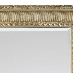 Classic Baroque Full Length Mirror Wall Antique Vintage Italian Dressing Victorian Silver Leaf Antique Made I N Italy - thumbnail 3