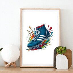 Rugby Poster Prints - Set Of 3 Room - Boys Bedroom Decor A4 Wall Art Gifts Posters Print Artwork - thumbnail 2