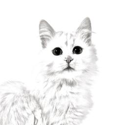 Turkish Van - Wooden Stand For Candles/Pens With The Image Of A Cat New Collection - thumbnail 2