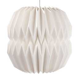 Slim Geometric Origami Paper Lampshade - thumbnail 2