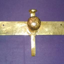 Rail Road Spike & Bolt Coat Rack , Available For Immediate Delivery Midevil Rack, Rennasance Rack, Rustic, 3 Bolts/3 Spikes - thumbnail 4