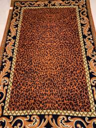 Chain-stitch Home Decor Rugs, Floral Kashmir Oriental Rug, Living Room Cheetah Pattern Area Rugs 4 X 6, Dining Bohemian - thumbnail 1