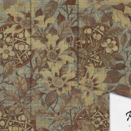 Gold Flowers - Removable Wallpaper, Repositionable, Nursery, Renters Design, Peel & Stick, Wall Mural, Reusable, Paper #46 - thumbnail 3
