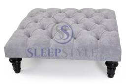 Chesterfield Footstool - Coffee Table Available in Over 30 Fabrics - thumbnail 1