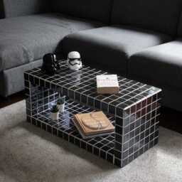 Tiled Coffee Table/Shoe Rack, Shoey M - thumbnail 3
