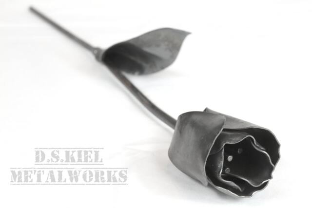 Metal Tulip, Flower, Wedding Industrial, 11Th Anniversary, 6Th 4Th Mothers Day - image 1