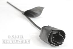 Metal Tulip, Flower, Wedding Industrial, 11Th Anniversary, 6Th 4Th Mothers Day - thumbnail 1