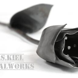 Metal Tulip, Flower, Wedding Industrial, 11Th Anniversary, 6Th 4Th Mothers Day - thumbnail 3