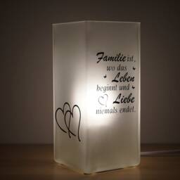 Lamp With Slogan, Customizable - thumbnail 2