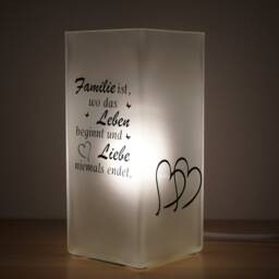 Lamp With Slogan, Customizable - thumbnail 4