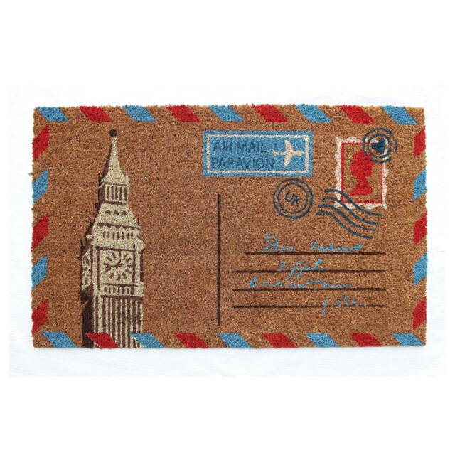 Coco & Coir Natural - Non-Slip Premium Quality Eco-Friendly Indoor Outdoor Entrance Door Mat 45 X 75 cm - The Mail - image 1