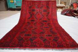 4x6 Ft New Afghan Bukhara Rug, Handmade Geometric Genuine Oriental Khal Mohammedi Area Turkmen Livingroom D??cor Rug - thumbnail 1