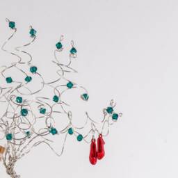 Wizard Of Oz Wire Art Tree Sculpture Or Wedding Cake Topper - thumbnail 4