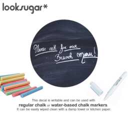 Writable Butcher Chart Wall Decal - Meat Cut Diagram Chalkboard Sticker For Kitchen & Dining Room Restaurant . Bar D??cor Lswd-0055 - thumbnail 2