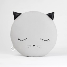 Cat Nursery Decor Pillow, Stuffed Toy Animal Plush Cushion Kids Decorative Throw Themed Baby Shower Boy Girl Birthday Canopy Kitten - thumbnail 3