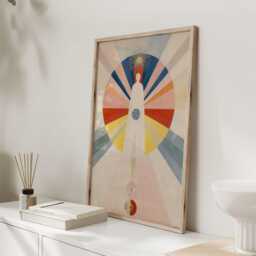 Hilma Klint, Af Klint Print, Spiritual Art, Scandinavian Wall Mid Century Modern - thumbnail 3