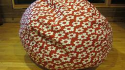 Wildflower Bean Bag Chair Cover - Red, Turquoise, Candy Pink, Yellow, Hot White, Gift Under 75 Etsy Kids