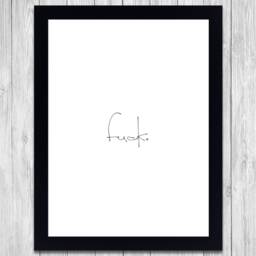Unique Picture Frame - 21.5x16.5 With Saying - Stylish Decoration & Perfect Gift Idea - thumbnail 3