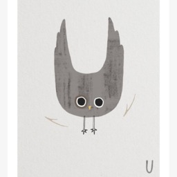 Poster Mural/Abc Kids U Poster, Animal Alphabet, Letters, Children's Room Wall Decoration Room, Art Print, As A Gift - thumbnail 2