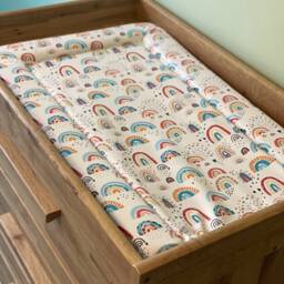 Rainbow Baby Changing Mat, Change Mat, Baby Mat - thumbnail 1