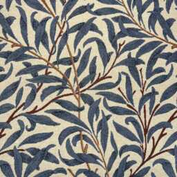 Custom Made William Morris Willow Bough Azure Blackout/Lining Curtains 3 - thumbnail 3
