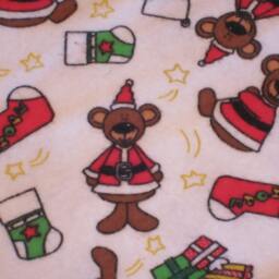 Christmas Pillow Case - Stocking Santa Standard Gift Flannel - thumbnail 2