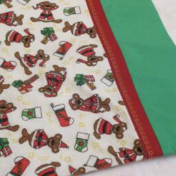 Christmas Pillow Case - Stocking Santa Standard Gift Flannel - thumbnail 3