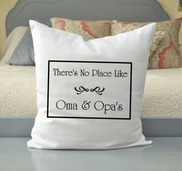 Grandparent Personalized, Mothers Day Gift, Father Gift Idea, Name Pillow, Hard To Buy For Pillow - image 1