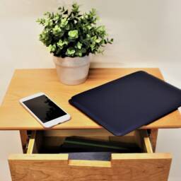 Floating Night Table With Drawer, Bedside Hidden Mount, Nightstand Bedroom Furnishing - thumbnail 3