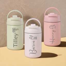 Personalized Kids Water Bottle Cup, Custom Animal Kid Nursery Bottle, Back To School Gifts For Kids, Birthday Gift - thumbnail 2