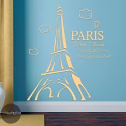 Crystal Gayle When I Dream Could Fly Off To Paris It's At My Beck & Call Vinyl Wall Decal Sticker Song Lyrics - thumbnail 2