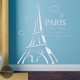 Crystal Gayle When I Dream Could Fly Off To Paris It's At My Beck & Call Vinyl Wall Decal Sticker Song Lyrics - thumbnail 3