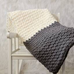 Gray & Cream Baby Blanket, Neutral Gift, Stuffed Bunny, Nursery, Security Soft Toy, 1St Birthday Gift - thumbnail 2