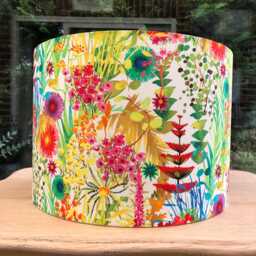 Lampshade Liberty Of London Jungle Trip Tresco Rainbow Garden Prospect Road Betsy Table Lamp Or Ceiling Drum Shade Limited Edition Print - thumbnail 3