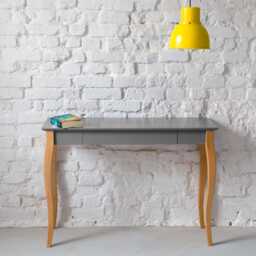 Writing Desk For Bedroom, Small Lillo Home Office Desk in Scandinavian Style, Console Table