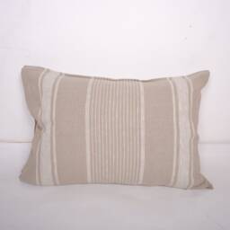 Striped Linen Pillowcase Standard, Queen, King, Body, Euro Sham & Custom Size Pillow Cover. French Vintage Cottage - thumbnail 4
