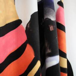 Set Of 2 Velvet Curtain Panels, Rod Pocket Curtains, Multifunctional Heading Blackout Curtains Artistic Boho - thumbnail 3