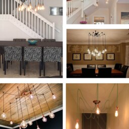 Industrial Chandelier Modern Dining Lighting Hangout Pendants Spider Antique Edison Bulb - thumbnail 2
