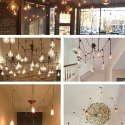 Industrial Chandelier Modern Dining Lighting Hangout Pendants Spider Antique Edison Bulb - thumbnail 3
