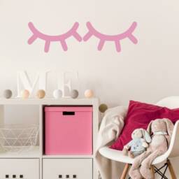 Wall Decal Sleepy Eyes, 50 cm/19.7 - thumbnail 2