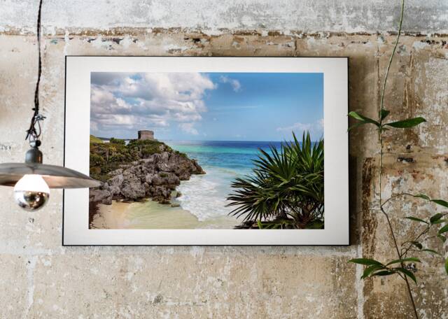Tulum, Mexico Beach Fine Art Print, Mexican Art, Arte Mexicana - image 1