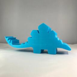 Stegosaurus Dinosaur Pen/Pencil/Crayon Pot - 3D Printed Children Kids Art Desk Stationary Personalised - thumbnail 3
