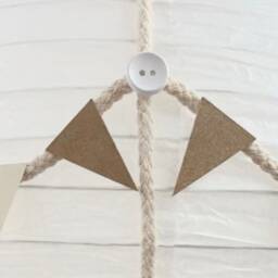 Neutral Peter Rabbit Beatrix Potter Themed Hot Air Balloon Nursery Light Shade - thumbnail 2