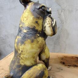 Ceramic Guard Dog - thumbnail 4