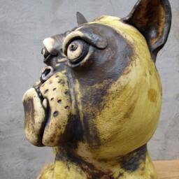 Ceramic Guard Dog - thumbnail 2
