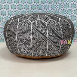 Handmade Moroccan Pouf, Authentic Ottoman Seating, Bohemian Home D??cor, Artisan-Made For Cozy Interiors, Luxury Pouf - thumbnail 2